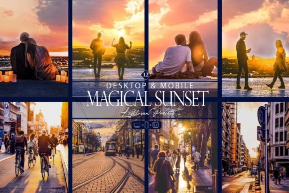 Download 12 Magical Sunset Lightroom Presets - Presets Collection