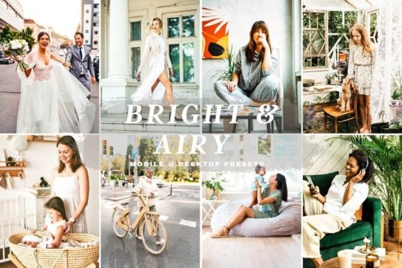 Download 10 Bright &amp; Airy Lightroom Presets - Presets Collection