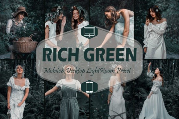 Download 16 Rich Green Lightroom Presets - Presets Collection