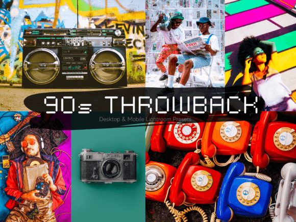 Download 10- 90s Throwback Lightroom Presets - Presets Collection