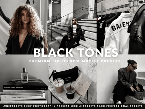 Download Black Tones Lightroom Presets - Presets Collection
