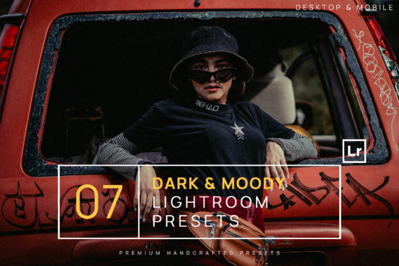 Download 7 Dark &amp; Moody Lightroom Presets +Mobile - Presets Collection