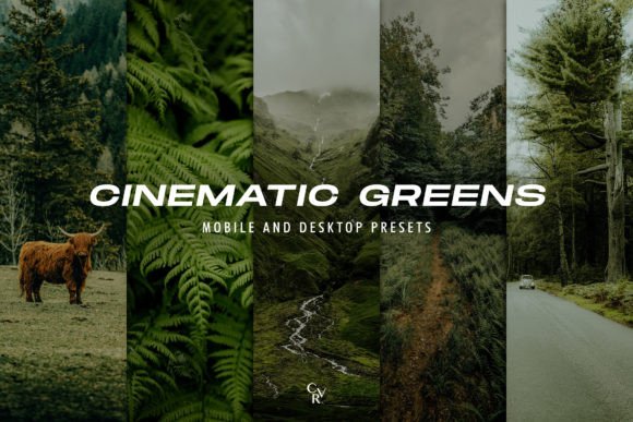 Download 10 Cinematic Greens Lightroom Presets - Presets Collection