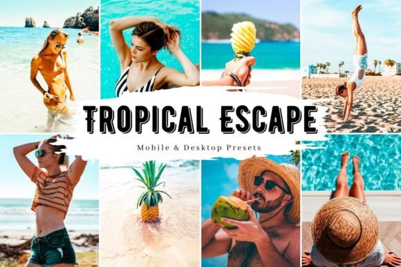 Download 10 Tropical Escape Lightroom Presets - Presets Collection