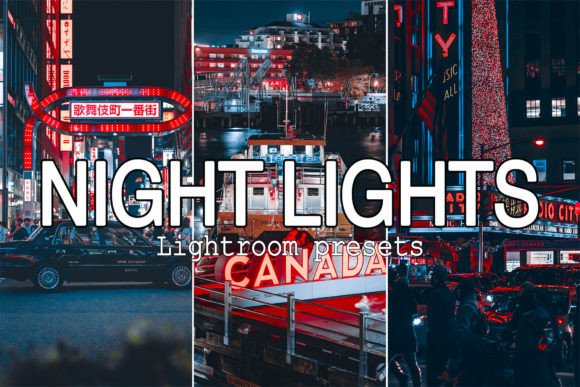Download 9 Night Lights Lightroom Mobile Presets - Presets Collection