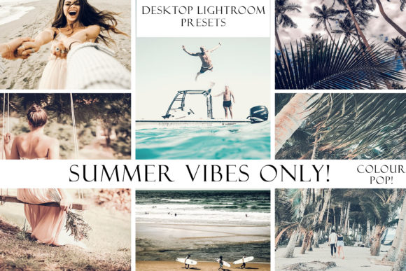 Download Summer Vibes Only! Color Pop Presets - Presets Collection