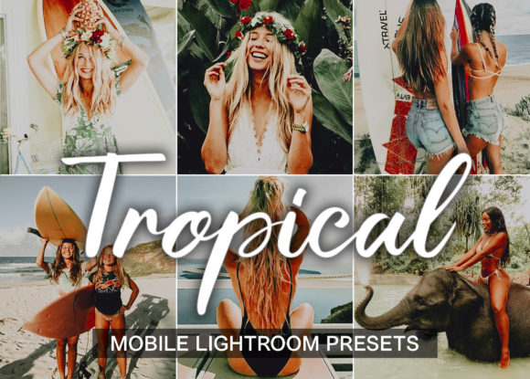 Download 5 Mobile Lightroom Presets TROPICAL - Presets Collection