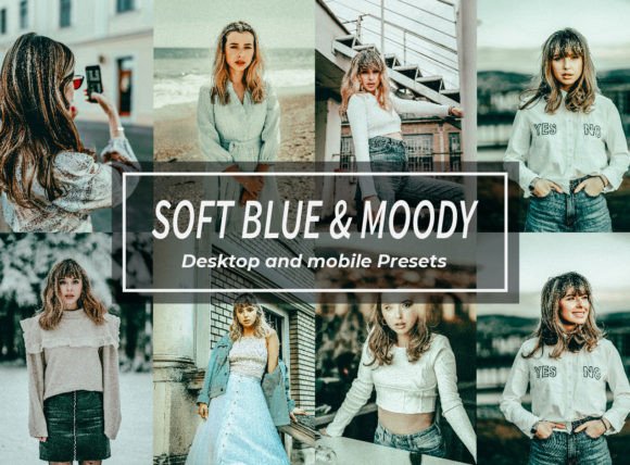Download Soft Blue &amp; Moody Lightroom Presets - Presets Collection