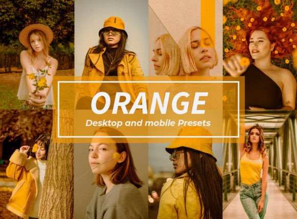 Download Orange Lightroom Presets - Presets Collection