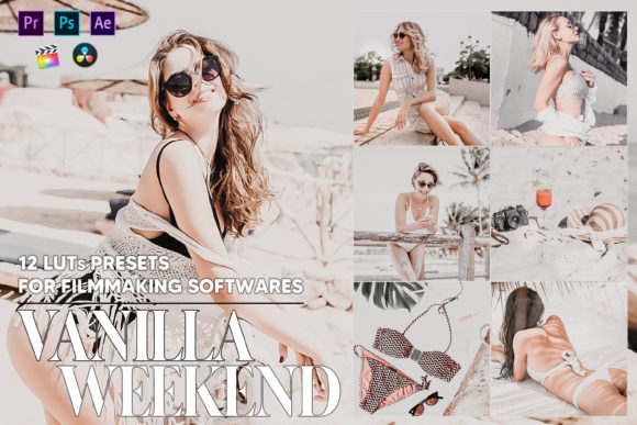 Download 12 Vanilla Weekend LUTs Presets - Presets Collection