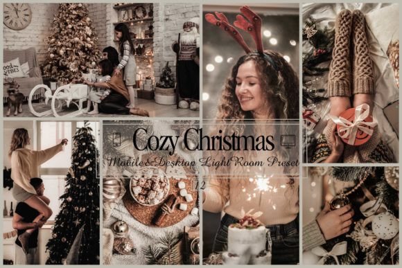 Download 12 Cozy Christmas Lightroom Presets - Presets Collection