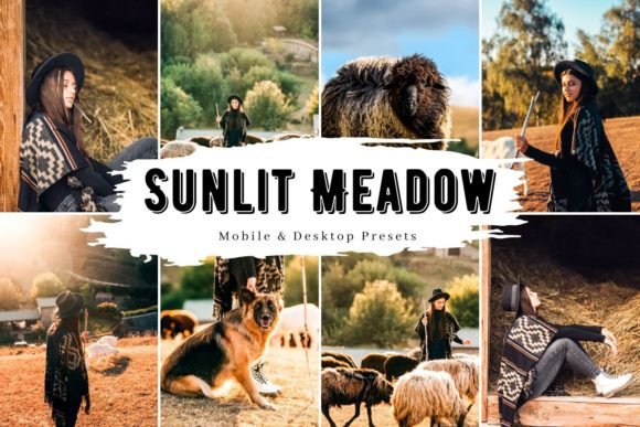 Download 10 Sunlit Meadow Lightroom Presets - Presets Collection
