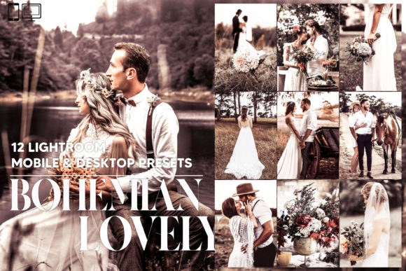 Download 12 Bohemian Lovely Lightroom Presets - Presets Collection