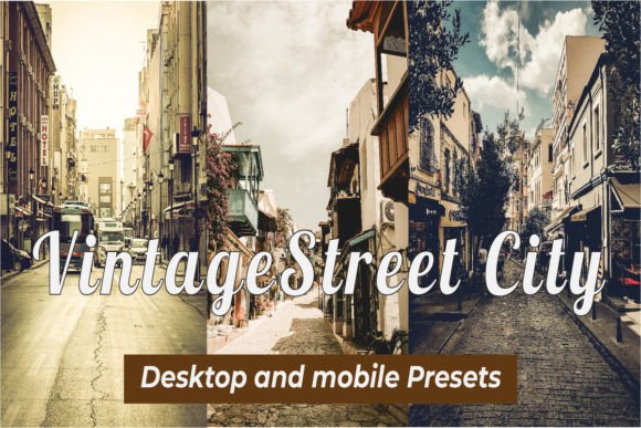 Download 8 Vintage Street City Lightroom Presets - Presets Collection