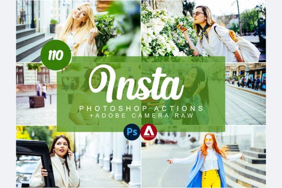 Download Insta Photoshop Actions and ACR Presets - Presets Collection