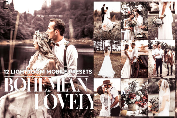 Download 12 Bohemian Lovely Mobile LR Presets - Presets Collection