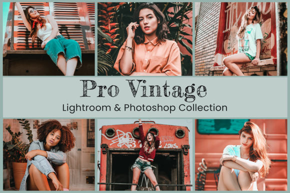 Download Vintage Lightroom Presets Photoshop LUTs - Presets Collection