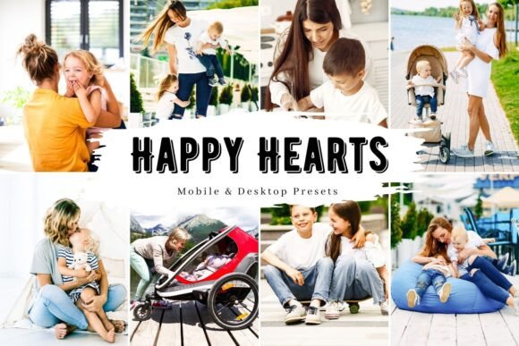 Download 10 Happy Hearts Family Lightroom Presets - Presets Collection
