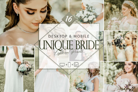 Download 16 Unique Bride Lightroom Presets - Presets Collection